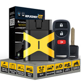 Car Key Fob Keyless Entry Remote with Self Programmable Ignition Key Replacement for 2005-2015 Armada/2005-2013 Pathfinder with FCC: KBRASTU15/CWTWB1U733