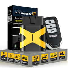 Car Key Programmer Kit OBD Tool and Smart Keyless Entry Remote Replacement for 2016-2019 Honda Civic with FCC: KR5V2X