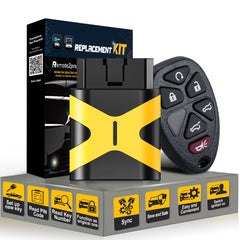 Keyless Entry Start Control Self Programmable Car Key Replacement for 2011-2014 GMC Yukon/2011-2014 Chevrolet Tahoe/2011-2014 Cadillac Escalade with FCC: OUC60270