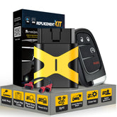 Smart Key Self Programmable Car Key/12+8 Cable Adapter and Keyless Entry Remote Replacement for 2018-2020 Jeep Cherokee with FCC: GQ4-54T