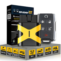 Simple Key DIY Programming Keyless Entry Remote Control Replacement for GMC and Chevy with FCC: M3N-32337100