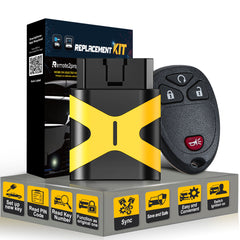 Self Programmable Car Key Keyless Entry Remote Replacement for 2007-2013 Chevy Silverado/2008-2019 Chevy Express/2008-2019 GMC Savana 315MHZ with FCC: OUC60270