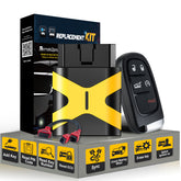 Smart Self Programmable Keyless Entry Remote and 12+8 Cable Adapter Replacement for 2018-2019 Jeep Grand Cherokee with FCC: GQ4-54T