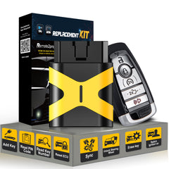 Smart Car Key DIY Porgramming Kit and Keyless Entry Remote Replacement 2018-2020 Ford F-150/2017-2019 Ford F-250/2017-2019 Ford F-350 with FCC: M3N-A2C93142600