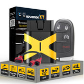 Dodge Car Key Programmer Tool/Bluetooth/12+8 Cable Adapter and Keyless Entry Remote Replacement for 2018 Durango with FCC: M3N-40821302