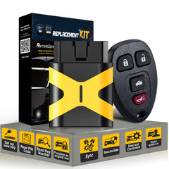 Self Programmable Car Key Keyless Entry Remote Replacement for Chevy Malibu/Pontiac G6/G5 315MHZ with FCC: KOBGT04A