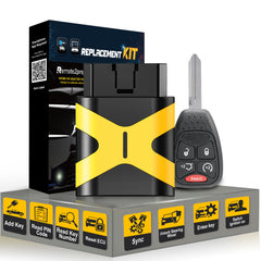 DIY Programming Car Key Keyless Entry Remote Replacement for Dodge/JEE-p/Chr-ysler with FCC: OHT692427AA
