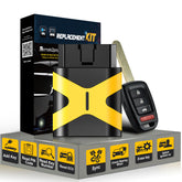 Car Key Programming Tool and Uncut Blade 47Chip Car Key Replacement for Honda Civic/Accord/HR-V/Fit with FCC: MLBHLIK6-1T