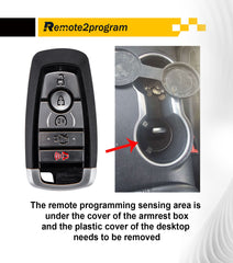 Smart Car Key DIY Porgramming Kit and Keyless Entry Remote Replacement Ford Fusion/Explorer/Edge/Mustang/2017-2019 Ford Expedition with FCC: M3N-A2C93142600