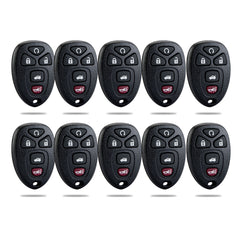 5 Button Keyless Entry Remote Replacement for 2006-2013 Chevy Impala Monte Carlo/Cadillac DTS/Buick Lucerne OUC60270  KR-C5RA
