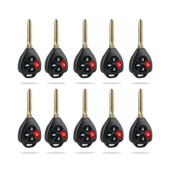 Car Key Fob Replacement for 2007-2010 Toyota Camry 4 Button Keyless Entry Control HYQ12BBY