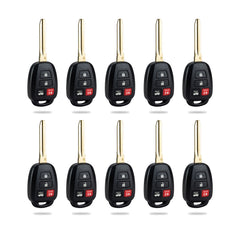 G Chip Remote Car Key Replacement for 2012-2014 Toyota Camry 4 Button HYQ12BDM  KR-T4SB