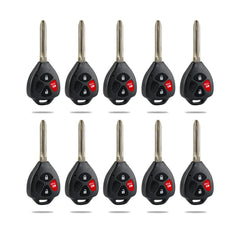 Car Key Fob Keyless Entry Remote Replacement for 2007-2010 Toyota Yaris 3 BTN MOZB41TG KR-T3SD