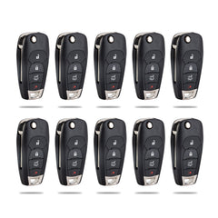 4 BTN Keyless Entry Remote 433MHZ Car Key Replacement for 2016-2019-Cruze XL8 Systems Only LXP-T004  KR-C4SD-10