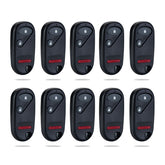 Keyless Entry Remote Control with Uncut High Security Car Key Fob Repalcement for 2002 2003 2004 Honda CR-V OUCG8D-344H-A KR-H3RA