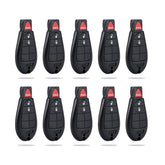 Keyless Entry Remote Key Fob Replacement for 2008-2012 Ram 2008-2010 Chrysler 300 2008-2014 Dodge Challenger IYZ-C01C or M3N5WY783X KR-D3RA