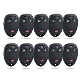 Replacement for 2006-2011 Chevrolet HHR 4 Button Keyless Entry Remote KOBGT04A KR-C4RE