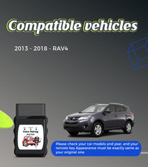 Smart Car Key Voice Kit Self Programmable Keyless Entry Remote Replacement for 2013 - 2018 Toyota RAV4 HYQ14FBA 0020 Board