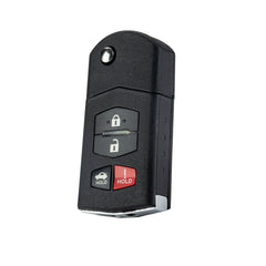 Car Key Fob Remote Replacement for 2009-2013 Mazda 6 Flip BGBX1T478SKE12501 KR-M4SA