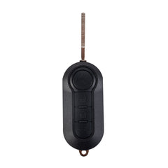Keyless Entry Remote 3 BTN Replacement for 2012-2017 Fiat 500 2014-2018 Fiat 500L Flip Key - Delphi BCM LTQFI2AM433TX KR-G3SA