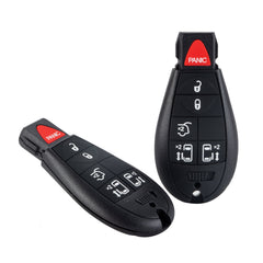 6 Button Remote Car Key Fob Replacement for Country Caravan Keyless Entry Control IYZ-C01C or M3N5WY783X KR-D6RA