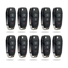 Flip Car Key Fob Uncut Replacement for 2015 - 2019 F-150/2015-2019 F350/2015 - 2019 F250 315MHZ N5F-A08TAA  KR-F3SC-10