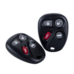 4 BTN Car Key Fob Keyless Entry Remote Replacement for Jimmy Safari Aurora Lesabre Blazer 25695954 KOBLEAR1XT KR-C4RD