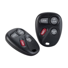 4 BTN Keyless Entry Remote Car Key Fob Replacment for 1998-2001 Astro Blazer Jimmy Safari Bravada KOBUT1BT 15732805   KR-C4RM-REAR2