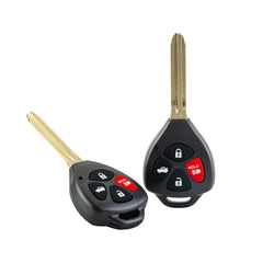 Car Key Fob Replacement for 2007-2010 Toyota Camry 4 Button Keyless Entry Control HYQ12BBY