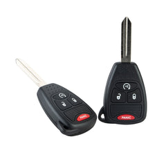 Uncut Car Key Fob 46 Chip Replacement for 2007-2009 Ram 2010-2018 Patriot Remote Start Control OHT692427AA   KR-D4SC