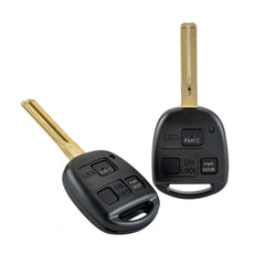 Keyless Entry Remote 4D68 chip Replacement for Lexus 2004-2006 RX330 2007-2009 RX350 3 Button,HYQ12BBT