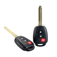 Replacement for Keyless Entry Remote Car Key Fob fit for Toyota 2012-2016 Prius C 3 Button G Chip HYQ12BDM KR-T3SB