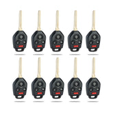 4 BTN CAE Key Fob 433MHZ Replacement for 2012-17 Subaru Forester Impreza Legacy WRX Sti XV CWTWB1U811 G CHIP KR-G4SE-10