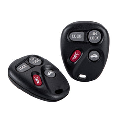 4 BTN Car Key Fob Keyless Entry Remote Replacement for 2002 - 2007 GMC Envoy 2004 - 2007 Buick Rainier MYT3X6898B  KR-C4RF