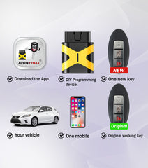 Self Programmable Remote Car Key Fob Replacement for 2008-2013 Nissan Rogue 315MHZ with FCC: CWTWBU729