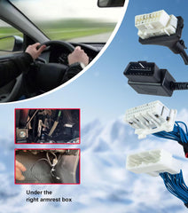 OBD2 Diagnostic Cable Adapter Program Via OBD -Without PIN Code Fit for Toyota 30 pin 8A-BA and 4A Models