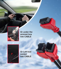 Bypass Gateway Protocol Cable for Chrysler/Dodge/Jeep 12+8 Programming OBD2 Adapter Cable Connector