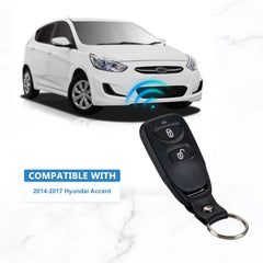 Replacement for Car Key Fob fit for 20145 -2017 Hyundai Accent Remote TQ8RKE-4F14  KR-K3RF