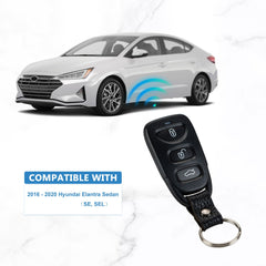 Keyless Entry Remote Car Key Fob Replacement for 2016 - 2020 Hyundai Elantra OSLOKA-423T