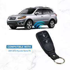 Car Key Fob 3 BTN Replacement for 2007 - 2012 Hyundai Santa Fe Remote PINHA-T038