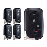 Smart car Key fob Replacement for ES is GS LS 2009-2012 Keyless Fob with FCC ID: HYQ14AAB 3370 Board