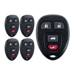 4 Button Keyless Entry Remote Replacement for 2007-2008 Saturn Aura Sky KOBGT04A KR-C4RB