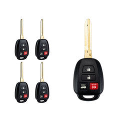 G Chip Remote Car Key Replacement for 2012-2014 Toyota Camry 4 Button HYQ12BDM  KR-T4SB