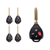 New Keyless Entry Remote Car Key Replacement for 2010-2013 Corolla 3 BTN GQ4-29T G Chip KR-T4SD