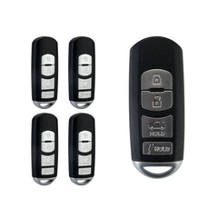 Smart Key Fob Remote 315MHZ Replacement for 2014-2018 Mazda 6 3 WAZSKE13D01  KR-M4RB-05