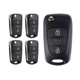 46 Chip Car Key Fob Replacement for 11-13 Kia Soul 2012-2013 Kia Sportage Remote Key 315MHz NYOSEKSAM11ATX TQ8-RKE-3F02  KR-K3RB-05