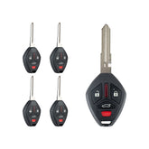 313.8MHZ Keyless Entry Remote Replacment for 2008-2012 Mitsubishi Galant Eclips Remote OUCG8D-620M-A KR-M4SB-05