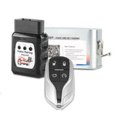 Smart Car Key DIY Voice Installer Device Keyless Entry Remote Replacemnt for 2014 - 2017 Maserati Quattroporte Ghibli M3N-7393490