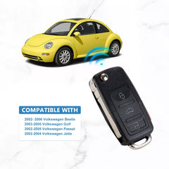 Keyless Entry Remote Replacement for 2002-2006 Beetle 2003-2005 Golf 2002-2005 Passat 2002-2004 Jetta 315MHZ NBG735868T  KR-V4SA-10