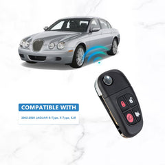 Car Key Fob Keyless Entry Remote 315mhz Replacement for 2002-2008 Jaguar S-Type, X-Type, XJ8 NHVWB1U241 KR-G4SA-05